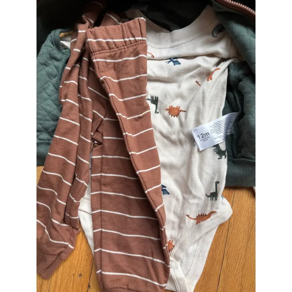 Carter's Baby Dinosaur 3-Piece Outfit Set 12M